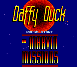   DAFFY DUCK - THE MARVIN MISSIONS